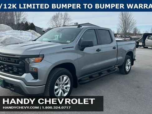 Certified 2023 Chevrolet Silverado 1500 Custom w/ LPO, Dark Essentials Package AWD/4WD image 7