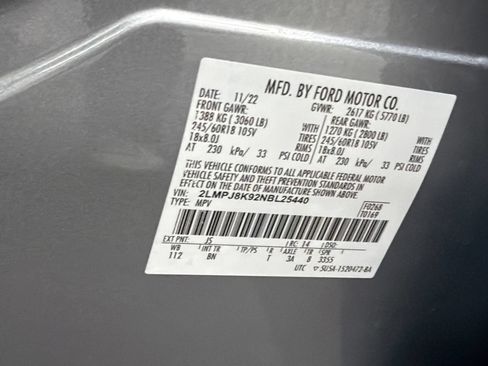 Certified 2022 Lincoln Nautilus Reserve AWD/4WD image 18