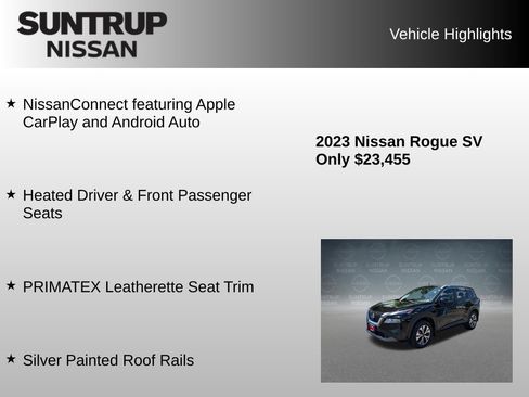 Used 2023 Nissan Rogue SV w/ SV Premium B Package AWD/4WD image 23
