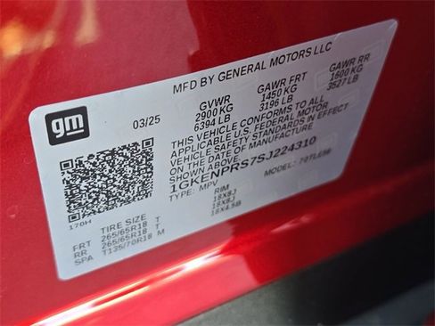 New 2025 GMC Acadia AT4 w/ LPO, Floor Liner Package image 34