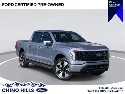 Certified 2022 Ford F150 Lightning Platinum