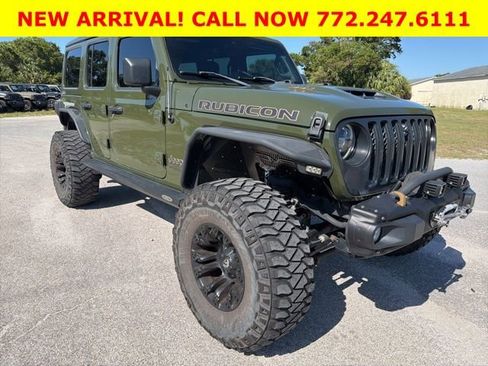 Used 2021 Jeep Wrangler Unlimited Rubicon w/ Xtreme Recon 35" Tire Package AWD/4WD image 1