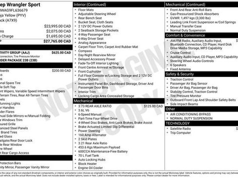 Used 2015 Jeep Wrangler Sport w/ Connectivity Group image 29