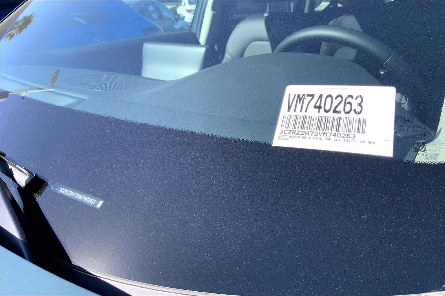 New 2027 Honda HR-V EX-L image 22