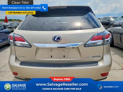 Used 2013 Lexus RX 450h FWD w/ Navigation Pkg image 8