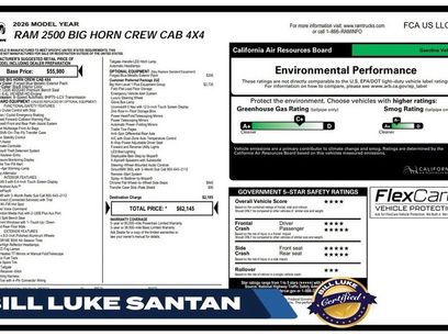 Used 2026 RAM 2500 Big Horn