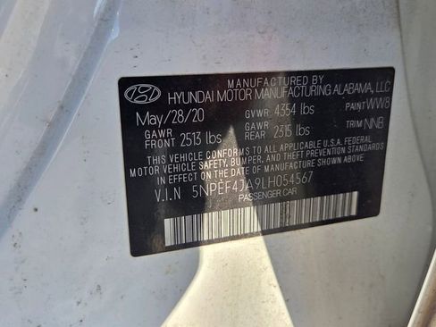 Used 2020 Hyundai Sonata SEL w/ Convenience Package image 13