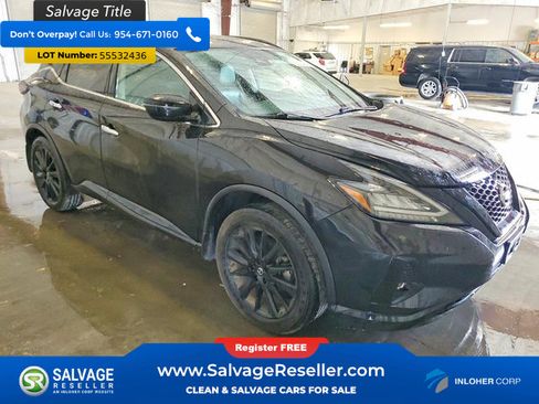 Used 2022 Nissan Murano SV w/ SV Midnight Edition Package AWD/4WD image 5