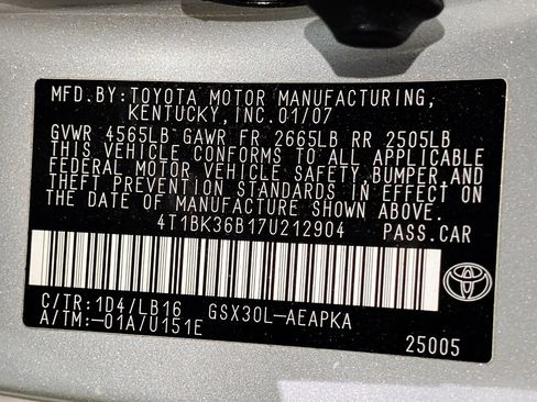 Used 2007 Toyota Avalon Limited image 57