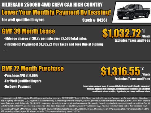 New 2026 Chevrolet Silverado 2500 High Country image 2