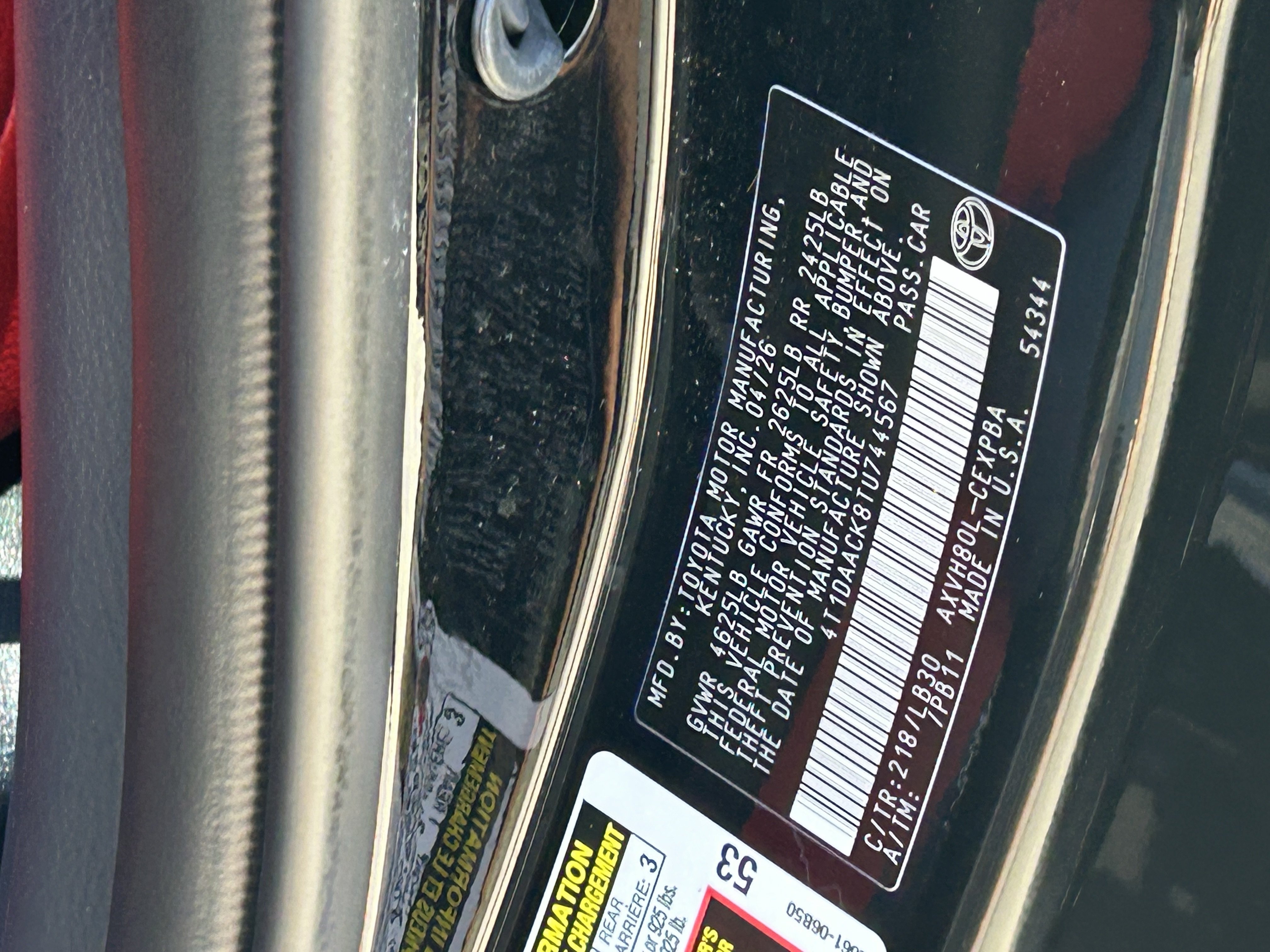 Certified 2026 Toyota Camry XSE FWD image 30