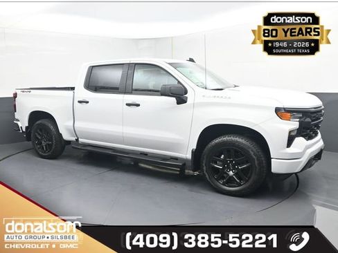 New 2026 Chevrolet Silverado 1500 Custom w/ LPO, Dark Essentials Package image 1