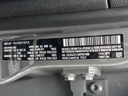 Certified 2022 Jeep Renegade Trailhawk w/ Sun/Sound Group AWD/4WD image 22