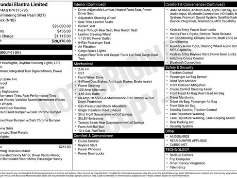 Used 2023 Hyundai Elantra Limited image 7