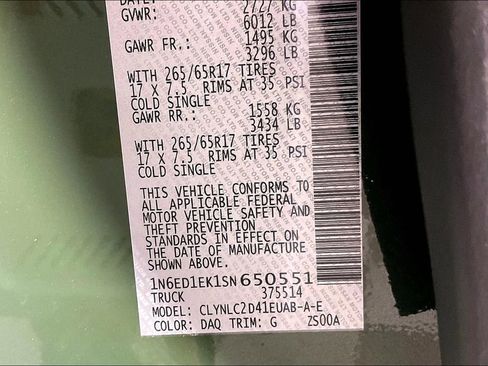 New 2025 Nissan Frontier SV w/ SV Convenience Package image 26