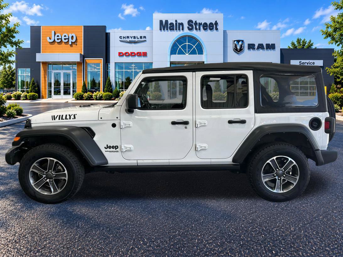 Used 2022 Jeep Wrangler Unlimited Sport AWD/4WD image 2