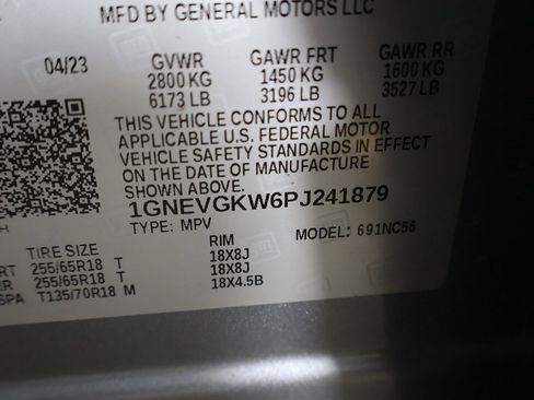 Used 2023 Chevrolet Traverse LT w/ Midnight/Sport Edition image 47