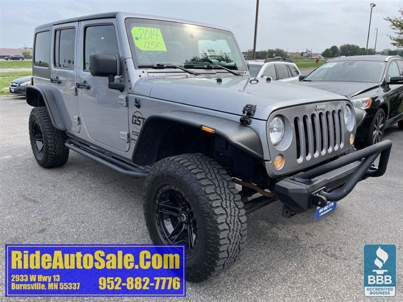Used 2014 Jeep Wrangler Unlimited Sport w/ Quick Order Package 24S AWD/4WD image 3