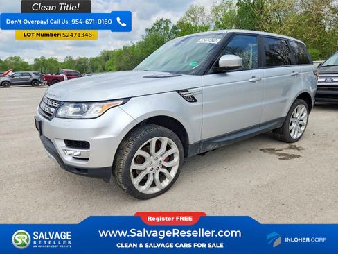 Used 2015 Land Rover Range Rover Sport Supercharged AWD/4WD image 1