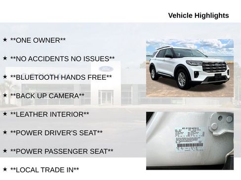 Used 2025 Ford Explorer Active w/ Active Comfort Package image 6