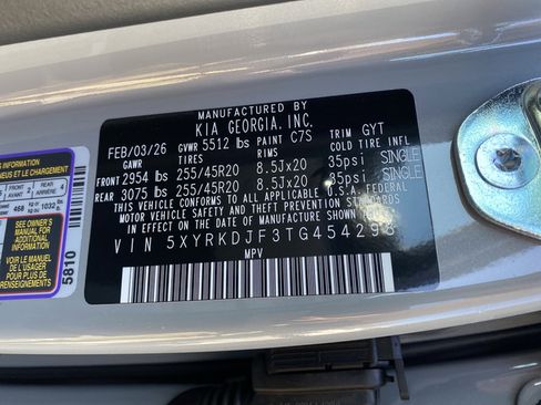 New 2026 Kia Sorento SX AWD/4WD image 49