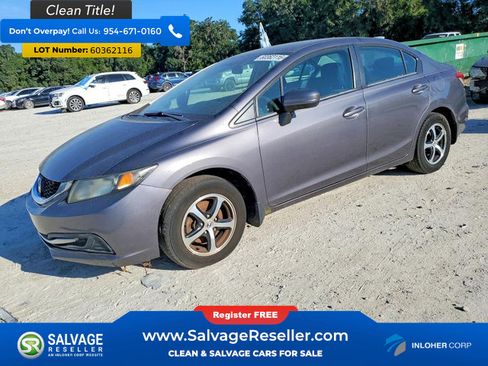 Used 2015 Honda Civic SE image 1