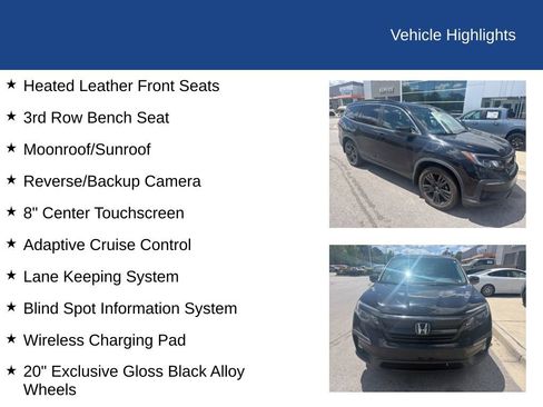 Used 2022 Honda Pilot Special Edition image 10