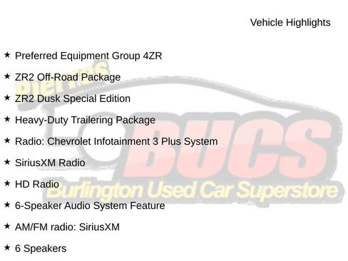 Used 2021 Chevrolet Colorado ZR2 w/ ZR2 Dusk Special Edition image 5