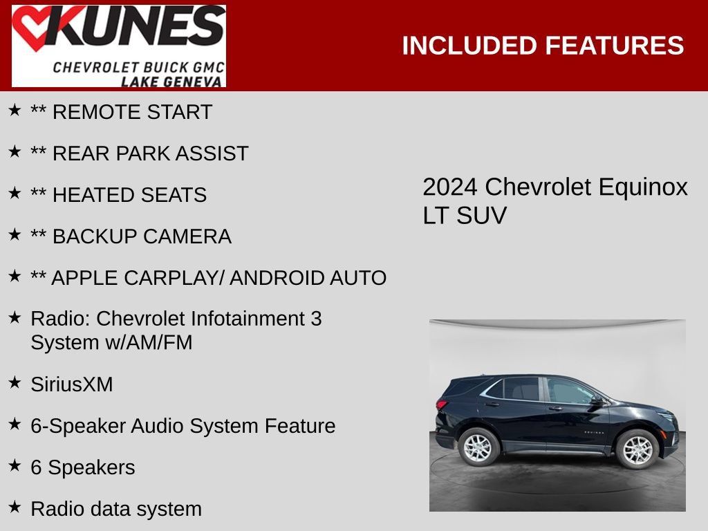 Used 2024 Chevrolet Equinox LT AWD/4WD image 2
