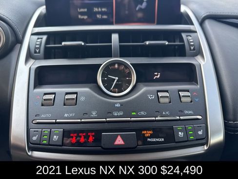 Used 2021 Lexus NX 300 AWD w/ Accessory Package image 28