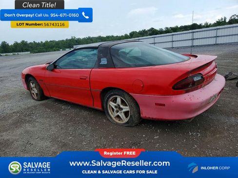 Used 1998 Chevrolet Camaro Z28 w/ Preferred Equipment Group 2 RWD image 3