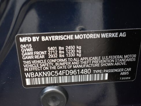 Used 2015 BMW 550i Sedan image 48