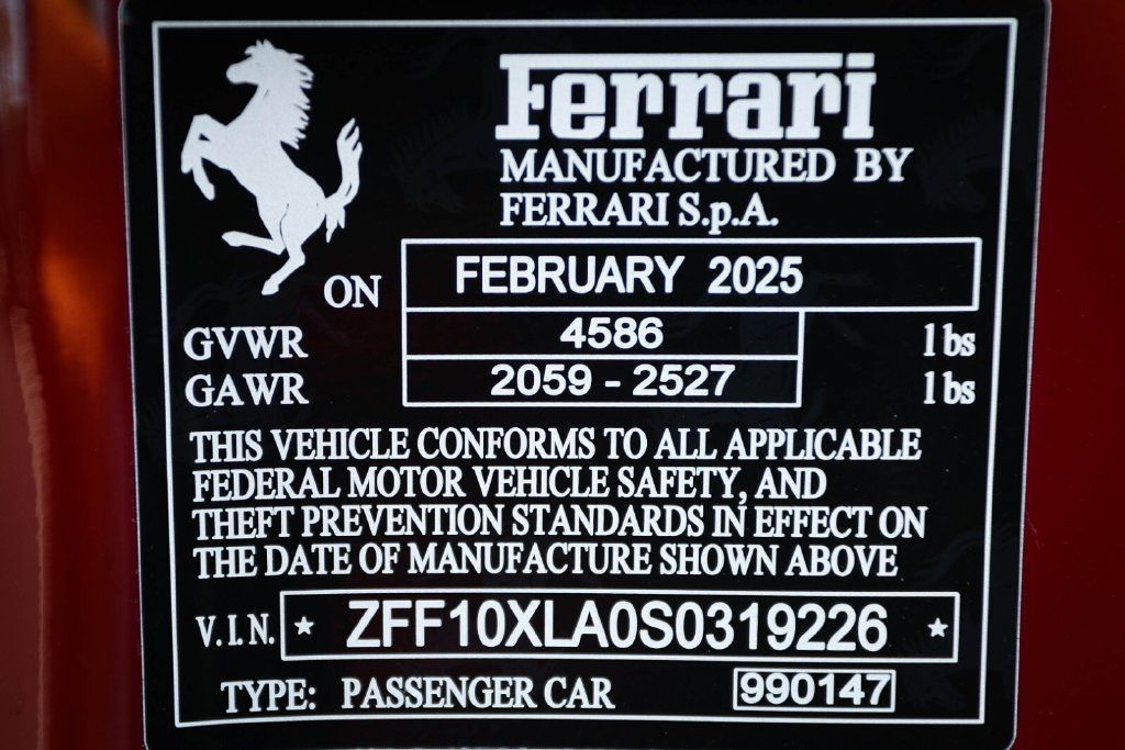 Certified 2025 Ferrari 12Cilindri RWD image 36