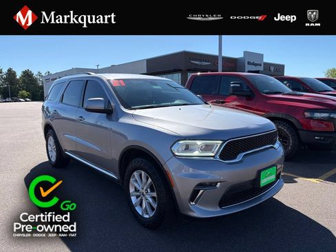 Certified 2021 Dodge Durango SXT AWD/4WD image 1