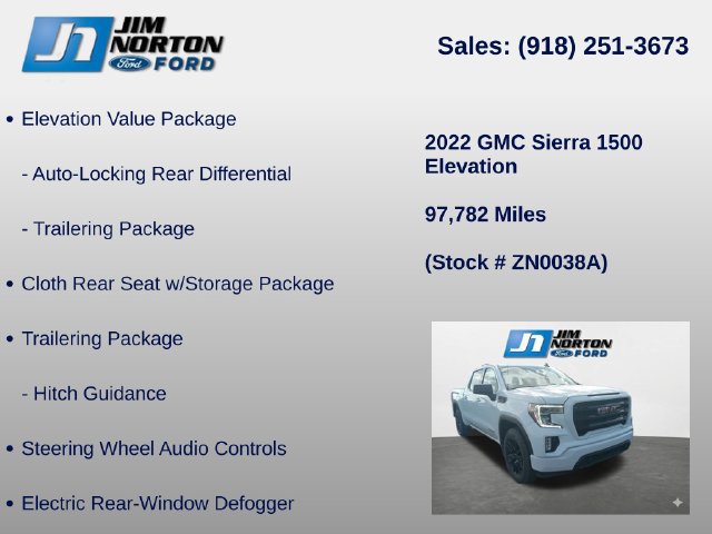 Used 2022 GMC Sierra 1500 Elevation AWD/4WD image 17