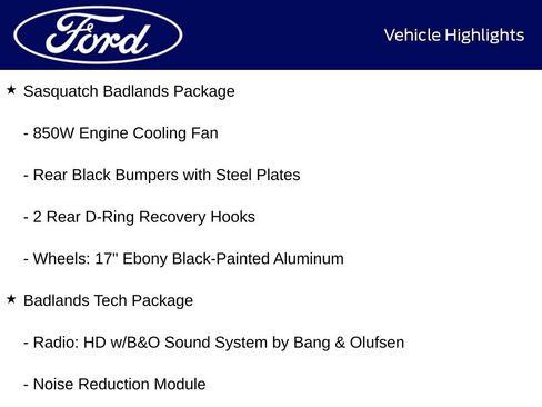 New 2026 Ford Bronco Sport Badlands w/ Sasquatch Badlands Package AWD/4WD image 10