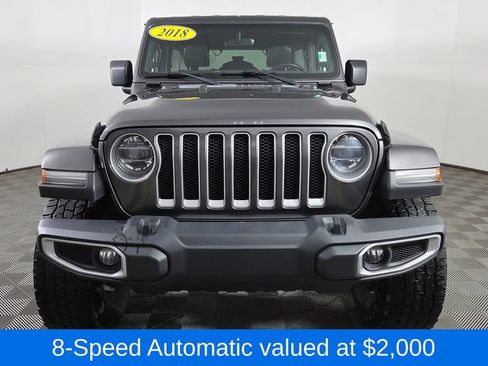Used 2018 Jeep Wrangler Unlimited Sahara AWD/4WD image 2
