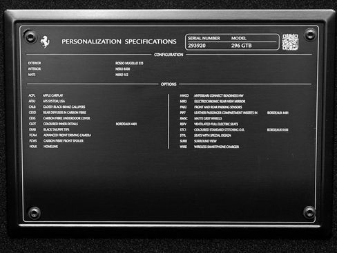 Certified 2023 Ferrari 296 GTB image 19