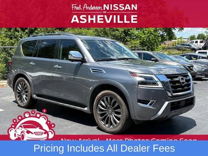 Certified 2023 Nissan Armada Platinum w/ Captain's Chairs Package
