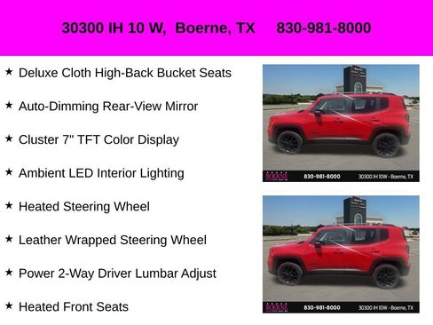 Used 2023 Jeep Renegade Altitude w/ Sun/Sound Group AWD/4WD image 20