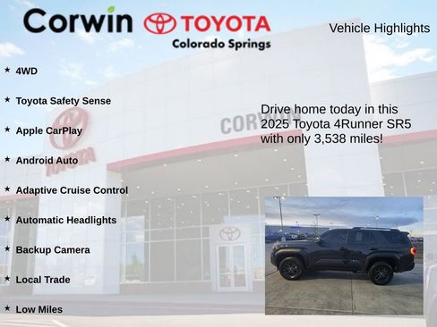 Used 2025 Toyota 4Runner SR5 image 6
