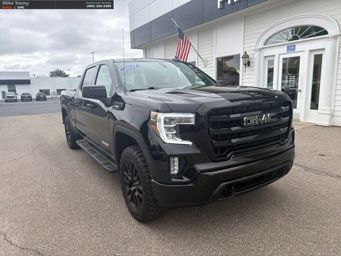 Used 2021 GMC Sierra 1500 Elevation w/ LPO, Elevation Black Package AWD/4WD image 2