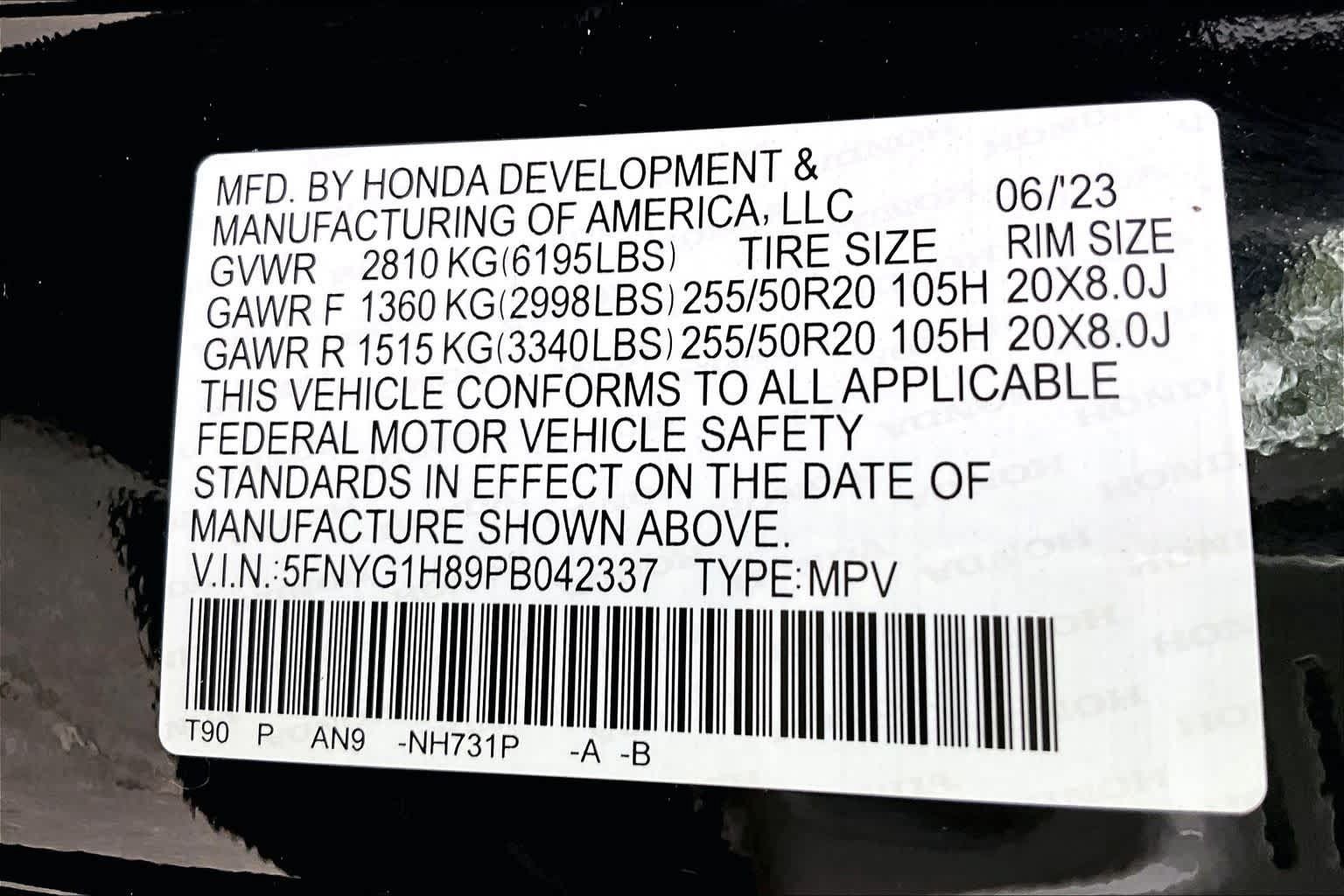 Used 2023 Honda Pilot Elite image 36