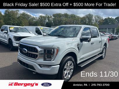 Certified 2023 Ford F150 Platinum w/ Equipment Group 701A High