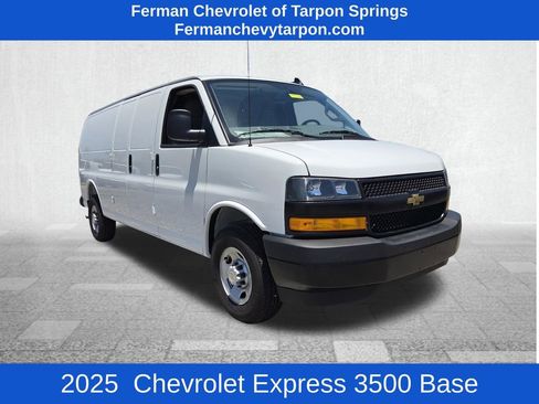 New 2025 Chevrolet Express 3500 Extended w/ Driver Convenience Package RWD image 1