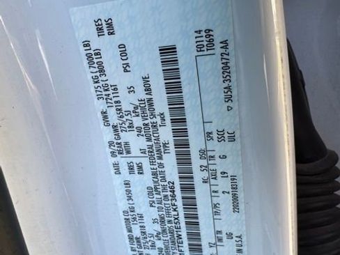 Used 2020 Ford F150 XLT w/ Equipment Group 302A Luxury image 16