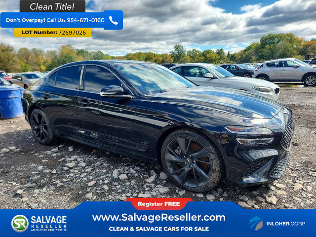 Used 2022 Genesis G70 3.3T w/ Sport Advanced Package RWD image 5