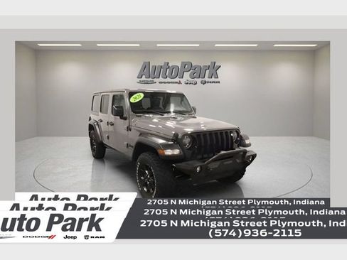 Used 2021 Jeep Wrangler Unlimited Sport AWD/4WD image 1