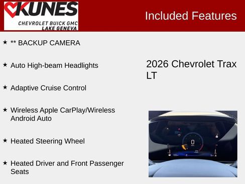 New 2026 Chevrolet Trax LT FWD image 3