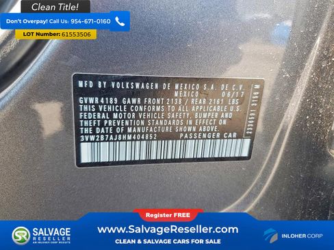 Used 2017 Volkswagen Jetta S FWD image 16